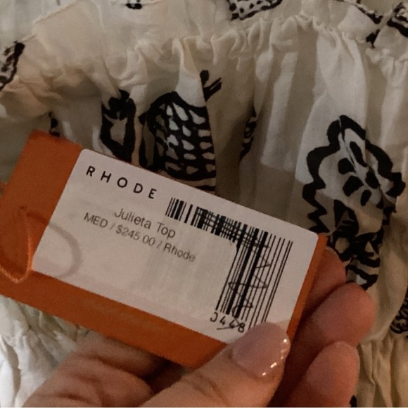 NWT - RHODE Julieta Top - Size Medium - Picture 5 of 6